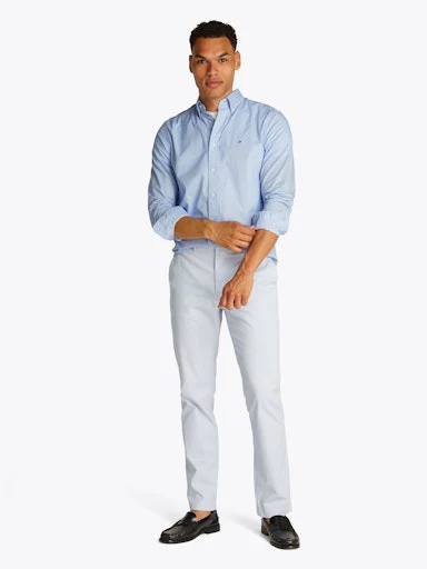 Hemden lange mouw blauw Tommy Hilfiger - Image 2