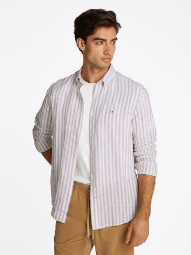 Hemden lange mouw multicolor Tommy Hilfiger