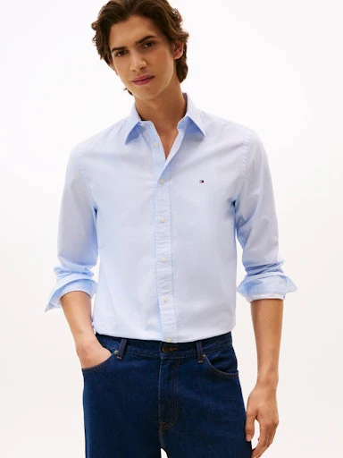 Hemden lange mouw multicolor Tommy Hilfiger