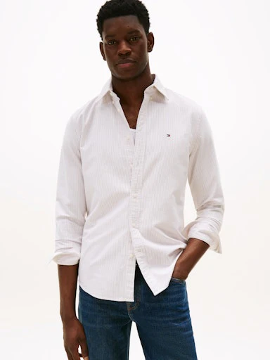 Hemden lange mouw multicolor Tommy Hilfiger