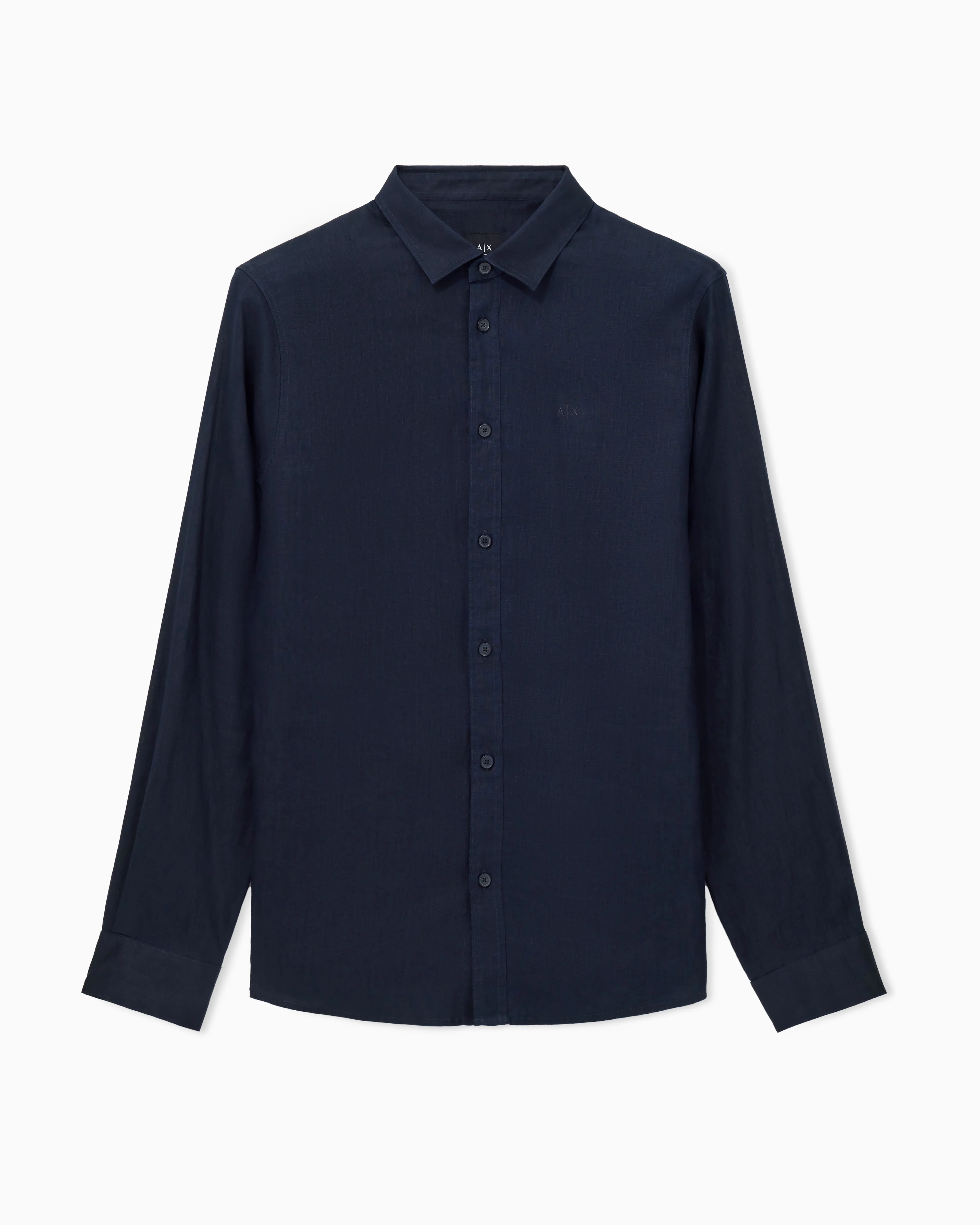Hemden lange mouw navy Armani Exchange
