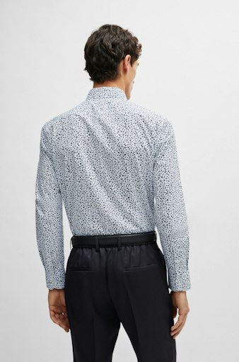 Hemden lange mouw blauw Boss Men Black - Image 4
