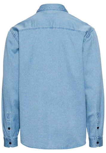 Hemden lange mouw navy Camel active - Image 2