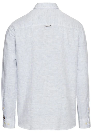Hemden lange mouw navy Camel active - Image 2