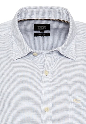 Hemden lange mouw navy Camel active - Image 3