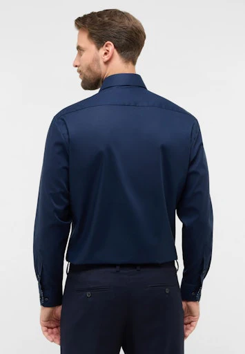 Hemden lange mouw navy ETERNA - Image 4