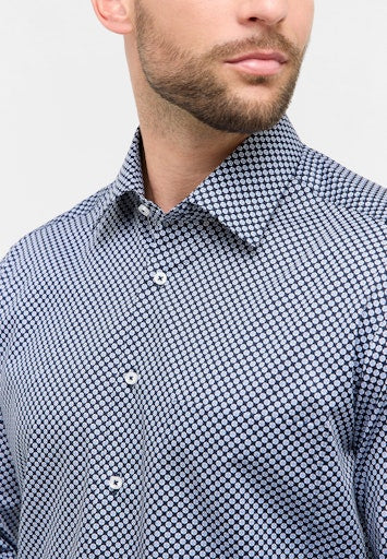 Hemden lange mouw navy ETERNA - Image 3