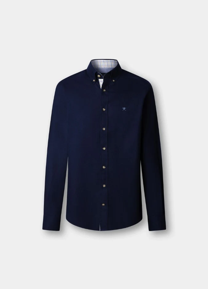 Hemden lange mouw navy Hackett London - Image 2