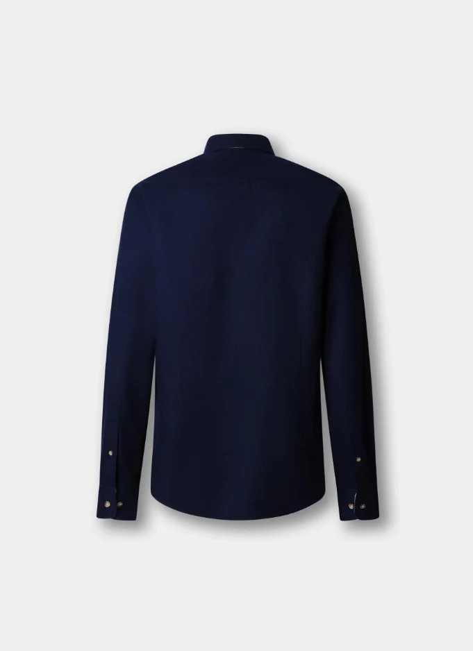 Hemden lange mouw navy Hackett London - Image 3
