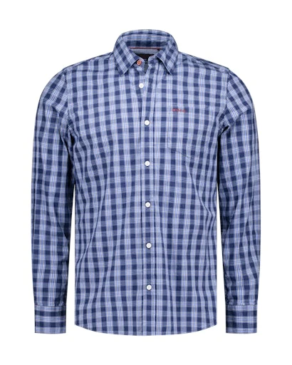 Hemden lange mouw navy NZA New Zealand Auckland