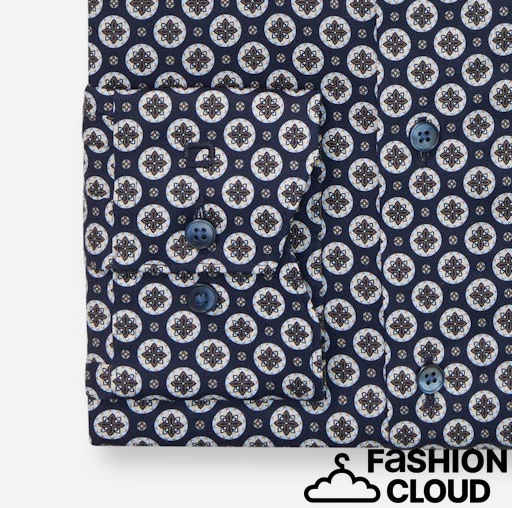 Hemden lange mouw navy OLYMP - Image 3