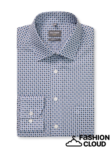 Hemden lange mouw navy OLYMP - Image 6