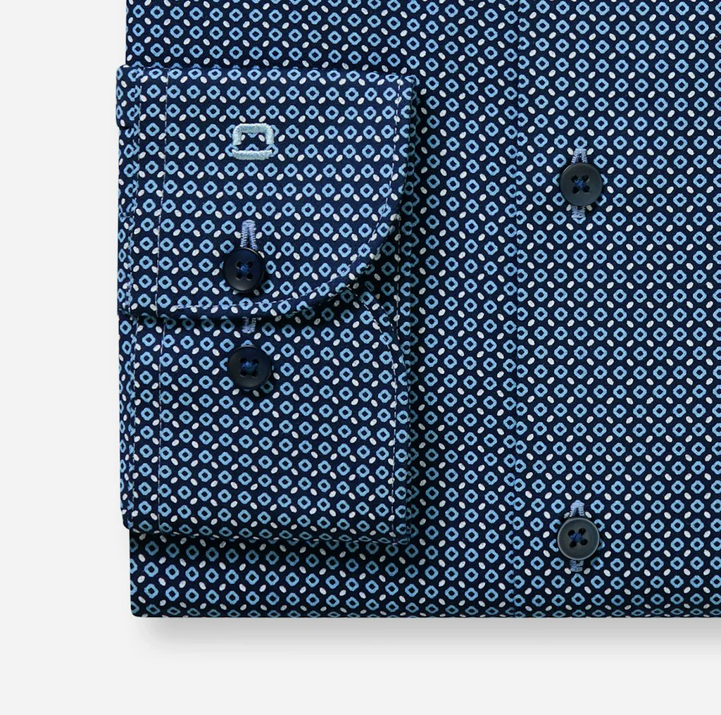 Hemden lange mouw navy OLYMP - Image 2