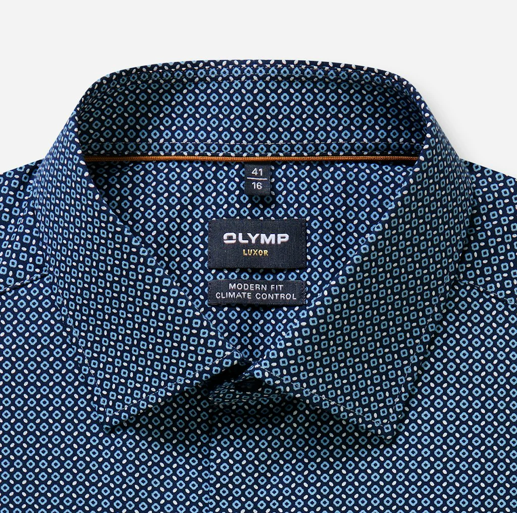 Hemden lange mouw navy OLYMP - Image 3