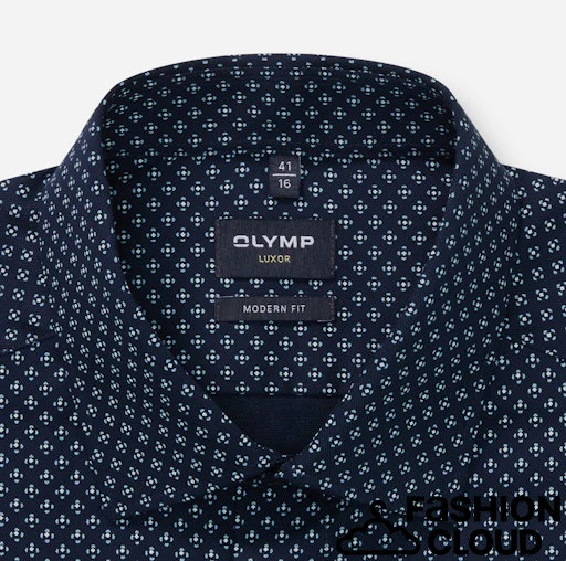 Hemden lange mouw navy OLYMP - Image 2