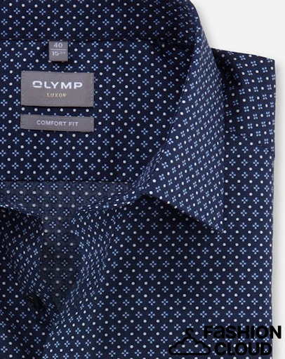 Hemden lange mouw navy OLYMP - Image 3