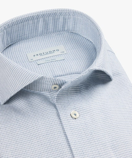 Hemden lange mouw navy Profuomo - Image 2