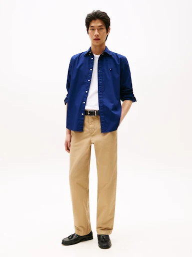 Hemden lange mouw navy Tommy Hilfiger - Image 3
