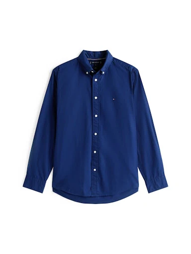 Hemden lange mouw navy Tommy Hilfiger - Image 4