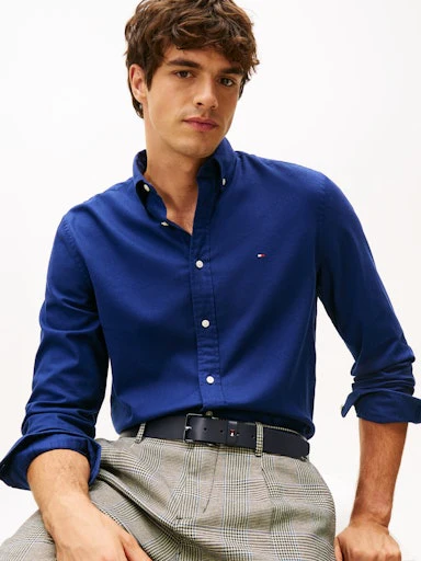 Hemden lange mouw navy Tommy Hilfiger - Image 5
