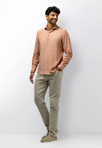 Hemden lange mouw oranje State of Art - Image 2
