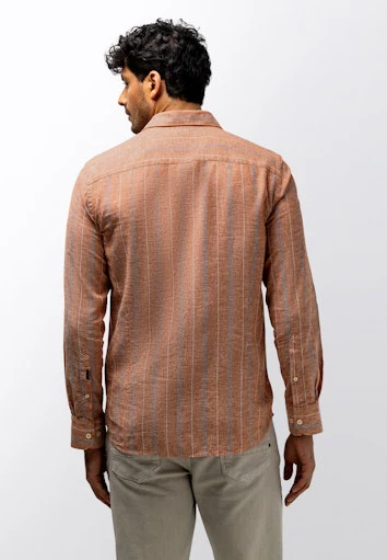 Hemden lange mouw oranje State of Art - Image 3