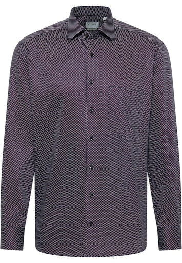 Hemden lange mouw rood ETERNA - Image 5