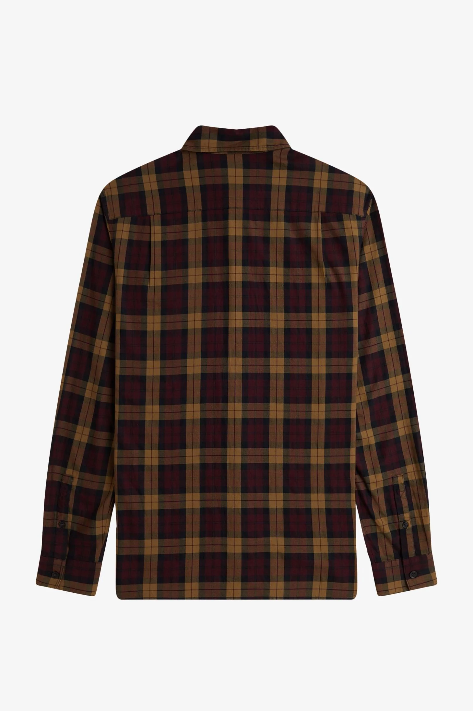 Hemden lange mouw rood Fred Perry - Image 2