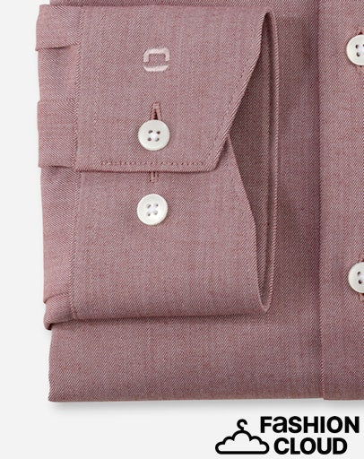 Hemden lange mouw rood OLYMP - Image 5