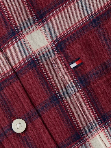 Hemden lange mouw rood Tommy Hilfiger - Image 3