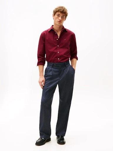 Hemden lange mouw rood Tommy Hilfiger - Image 3