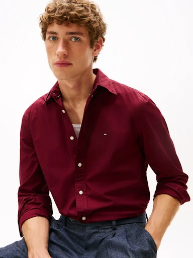 Hemden lange mouw rood Tommy Hilfiger - Image 5