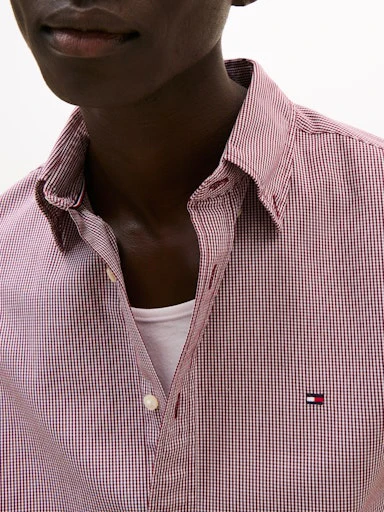 Hemden lange mouw rood Tommy Hilfiger - Image 5