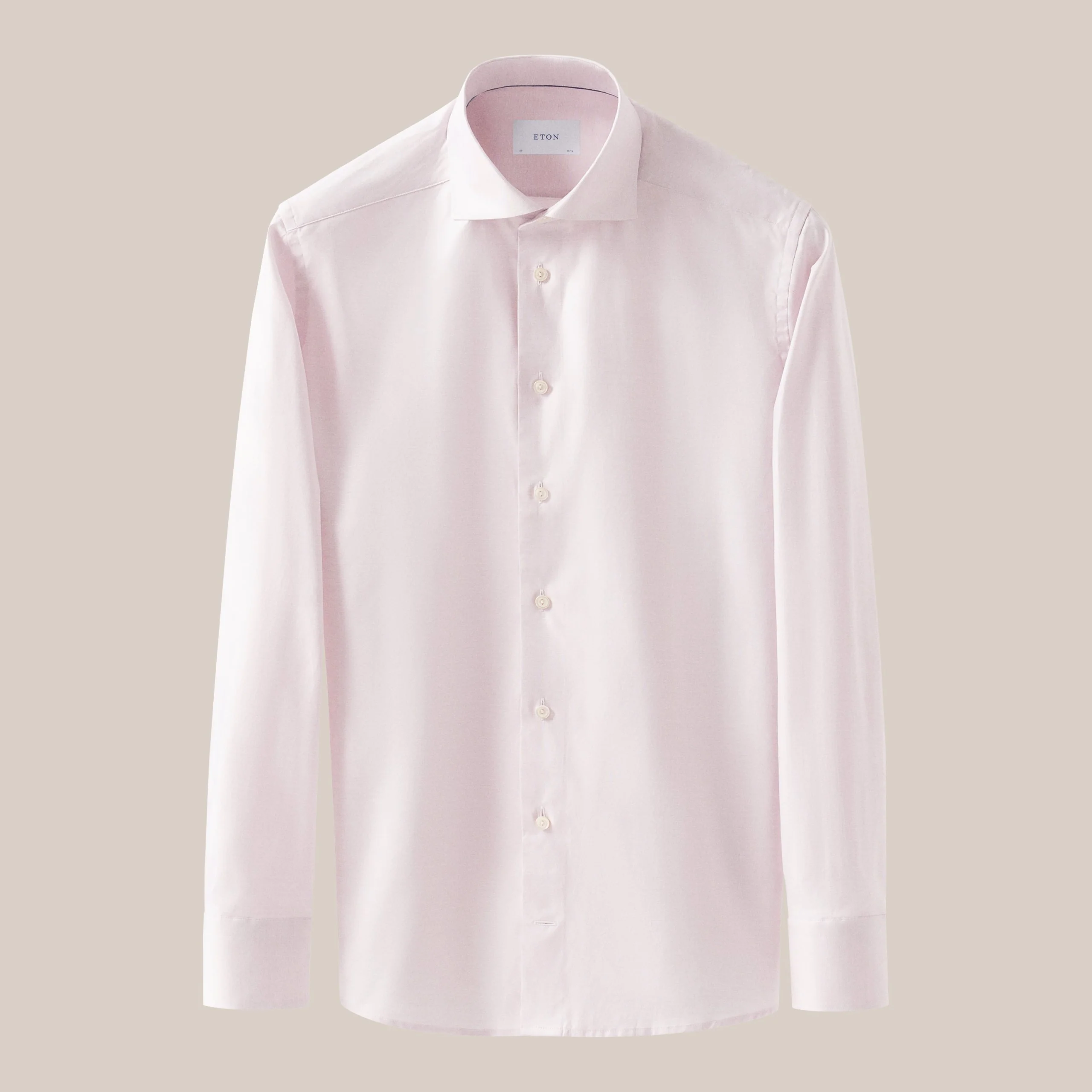 Hemden lange mouw roze ETON SHIRT - Image 2