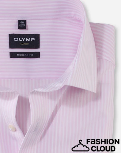 Hemden lange mouw roze OLYMP - Image 3