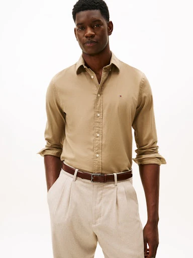 Hemden lange mouw Tommy Hilfiger