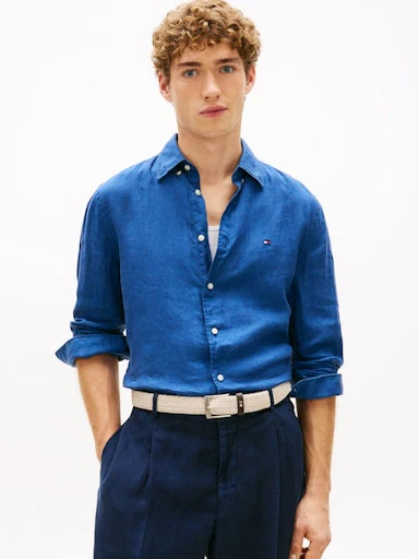 Hemden lange mouw Tommy Hilfiger