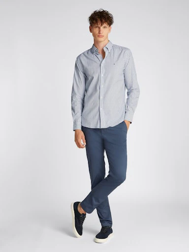 Hemden lange mouw blauw Tommy Hilfiger - Image 2