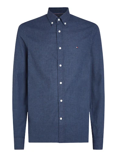 Hemden lange mouw blauw Tommy Hilfiger - Image 5
