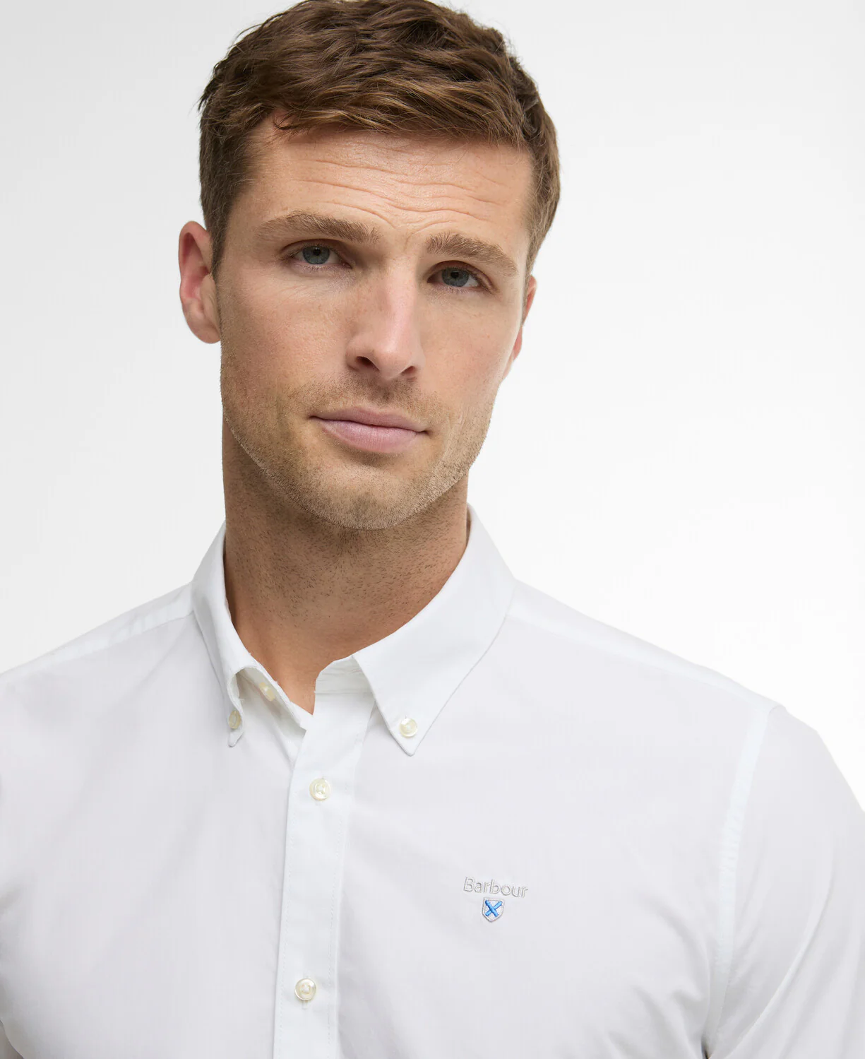 Hemden lange mouw wit Barbour - Image 4