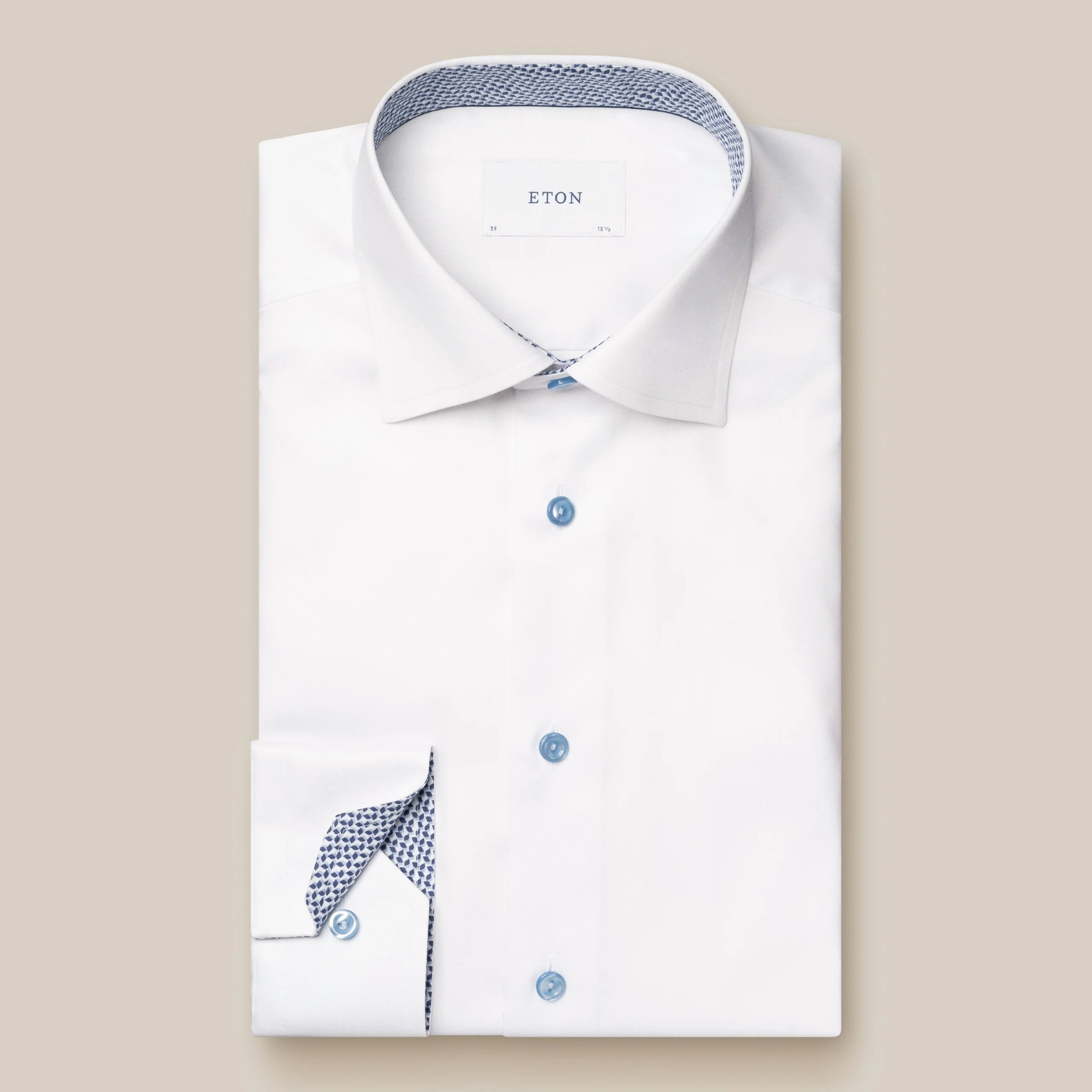 Hemden lange mouw wit ETON SHIRT - Image 6