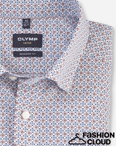 Hemden lange mouw wit OLYMP - Image 3