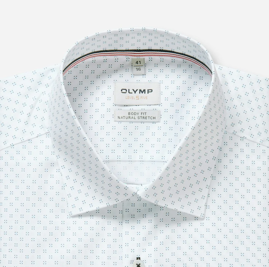 Hemden lange mouw wit OLYMP - Image 2