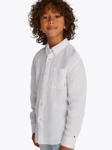 Hemden lange mouw wit Tommy Hilfiger - Image 3