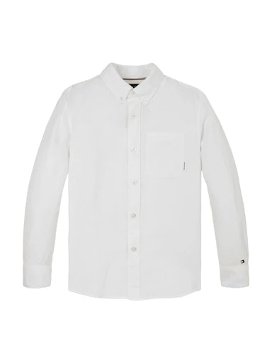 Hemden lange mouw wit Tommy Hilfiger - Image 4