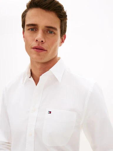 Hemden lange mouw wit Tommy Hilfiger - Image 4