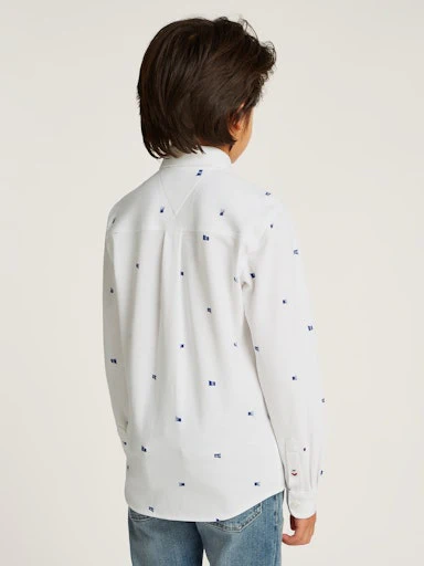Hemden lange mouw wit Tommy Hilfiger - Image 2