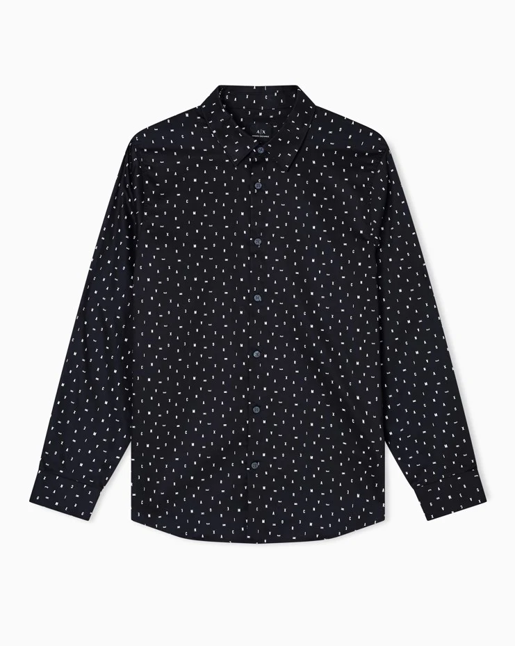 Hemden lange mouw zwart Armani Exchange - Image 3