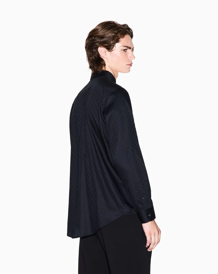 Hemden lange mouw zwart Armani Exchange - Image 3