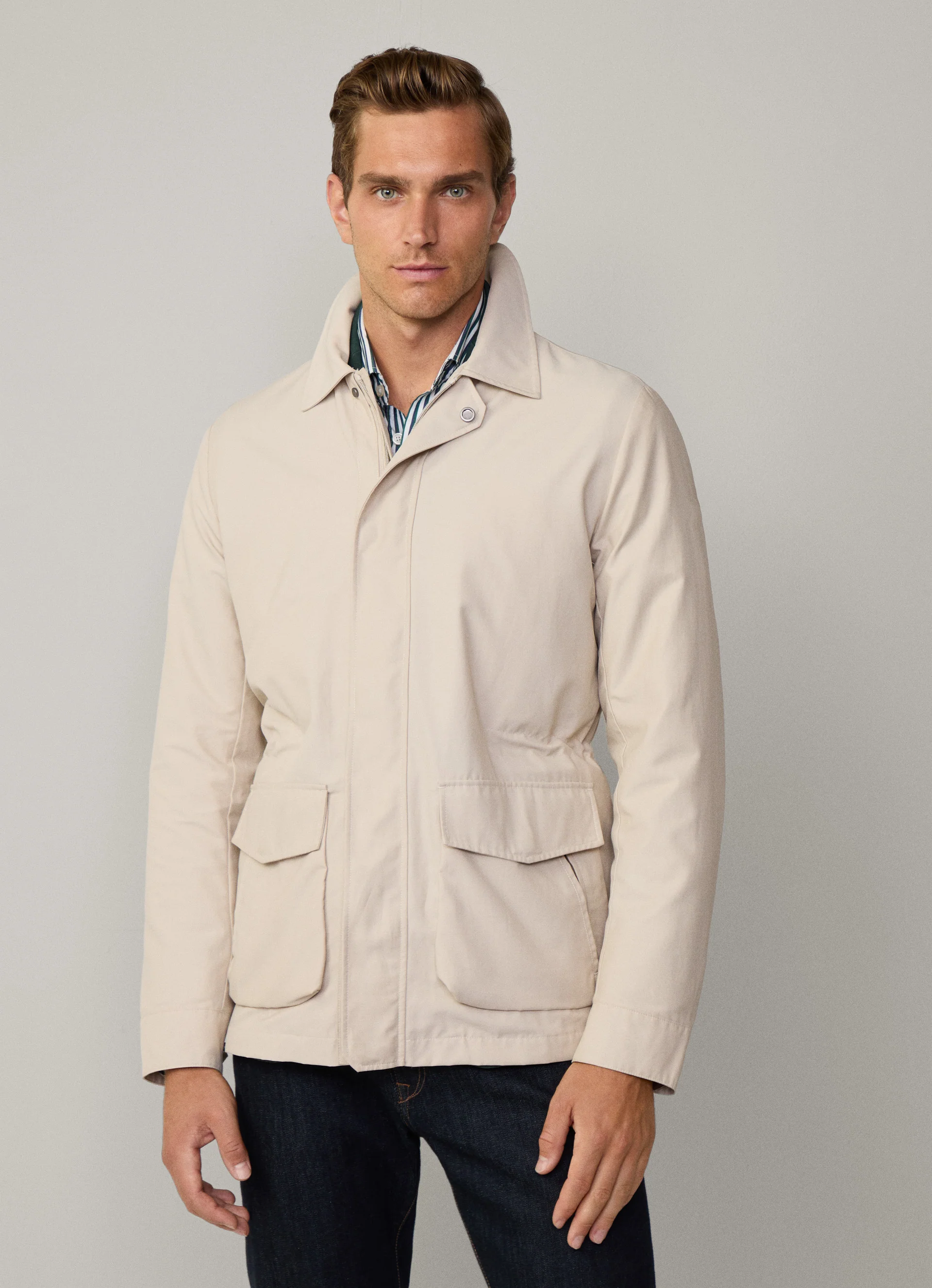 Jassen beige Hackett London